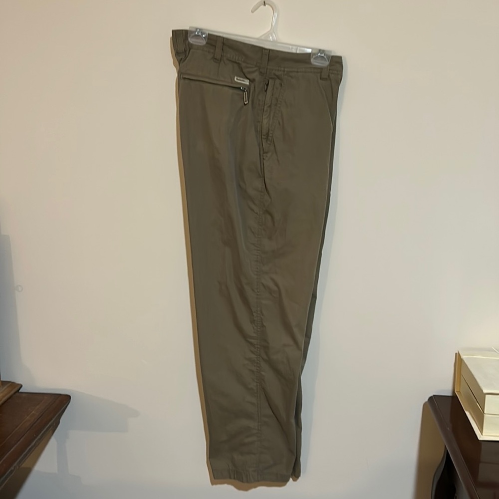 Gander Mountain Men's Pants Cargo Cotton Hiking Outdoor Six Pockets Size 38X28.5